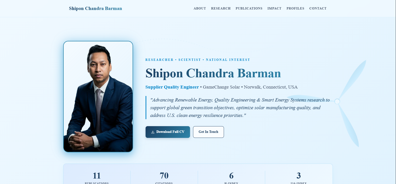 Portfolio for Shipon Chandra Barman